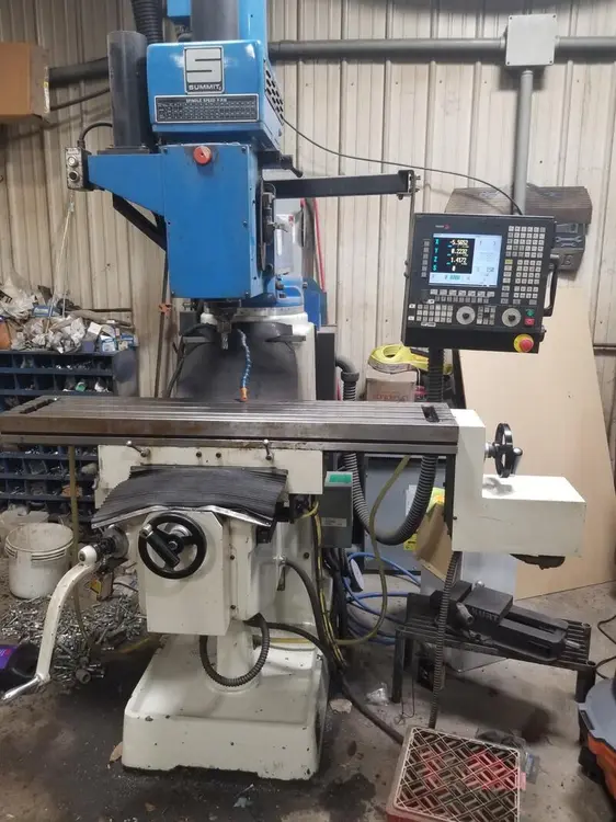 Used 2015 SUMMIT EVS-550B-CNC Vertical Mills | Two Spade Machinery LLC #507934