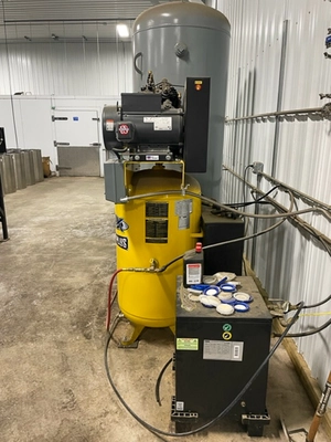 Air Compressor, Recip plus Dryer
