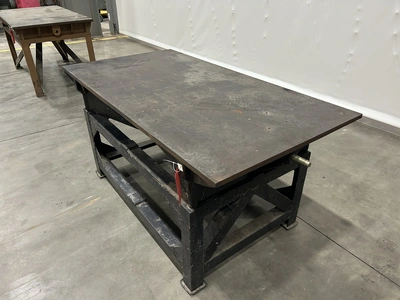 Welding Table, 68″ length x 36″ depth x 3/4″ thick top