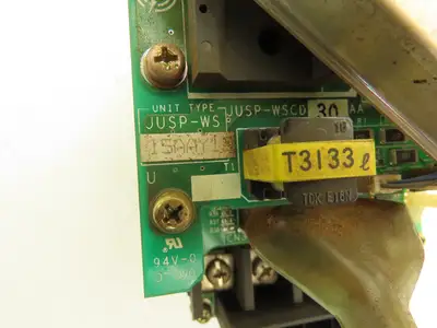 Yaskawa JUSP-WS CD 30 AA Servo Drive Amplifier Module Fuji 600V 75A Power Supply