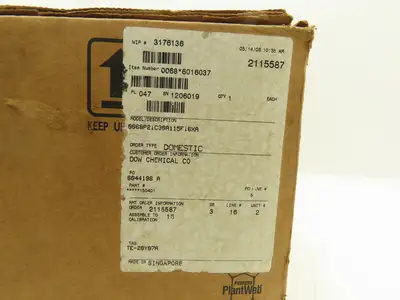 Rosemount 0068P21C30A115F16XA 68 RTD Temperature Sensor 1.5" Flanged 11.5" Probe