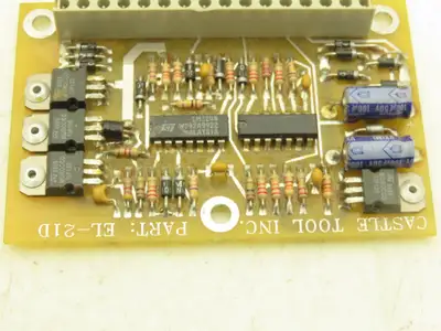 Castle Tool EL-21D Control Circuit Board for TSM-35 Pocket Hole Cutter Machine