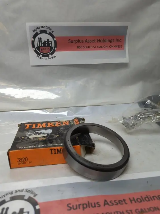 New | in-Stock TIMKEN 3920 Bearings | Surplus Asset Holdings #1192286