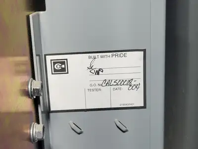 Low Voltage PDC / Switchgear Section, (1) 4000A, (5) 1200A Magnum DS Breakers, 600V 3PH