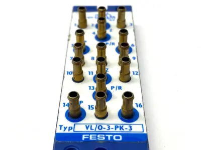 Used Festo Pneumatic Valve 3/2-Way 0-8 Bar 4233 Solenoid Valves Michigan US | Maverick Industrial Sales #1392475