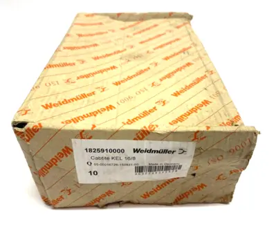 USED WEIDMÜLLER CABTITE CABLE FRAME INLET GROMMETS KEL 16/8