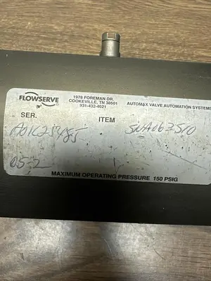 Used FLOWSERVE SNA063510 Industrial Controls Ohio US | Surplus Asset Holdings #1242639