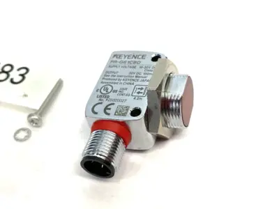 New | in-Stock KEYENCE Self-Contained Retro-reflective Sensor, M12 Connector, 4.2 m Photoelectric Sensors Michigan US | Maverick Industrial Sales #1402516