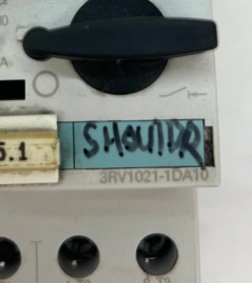 USED SIEMENS 3RV1021-1DA10