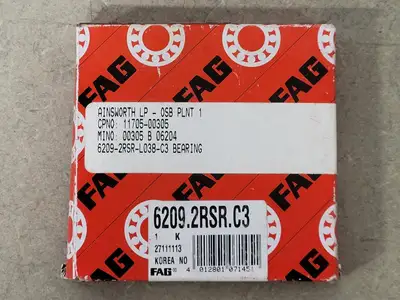 NEW FAG 6209-2RSR-L038-C3