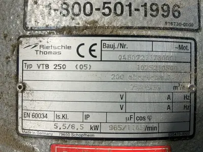 Used RIETSCHLE THOMAS VTB 250 (05) Pumps Ohio US | HGR 24 #1456104