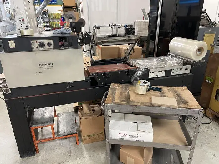 Used BESTRONICS MODEL T-14-8-D Shrink Seamers | J&J Converting Machinery #440472