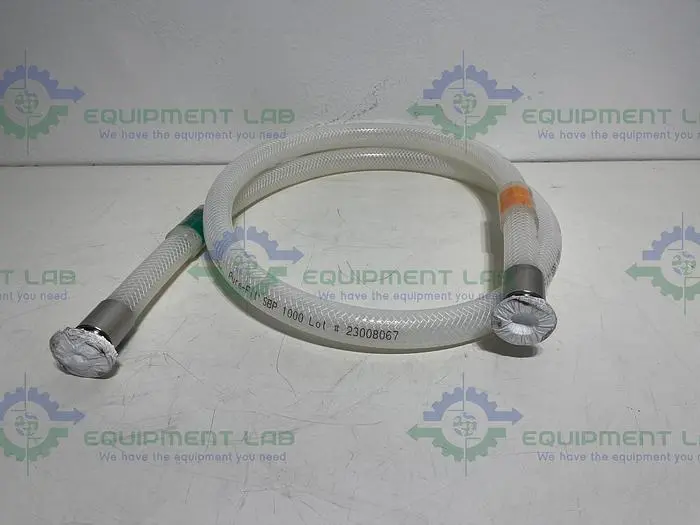 Used SAINT GOBAIN 23008067 PURE FIT 96" HOSE W/ 1/2" SANITARY FITTING 60PSI AT 20°C Hoses | Equipment Lab #486815