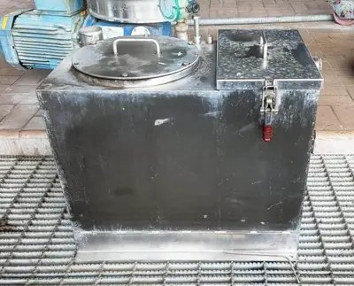 Macfuge 325 CHPT 3SK-P self-cleaning biodiesel purifier, 316SS.