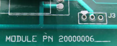 USED WESCHLER 17000001 CIRCUIT BOARD 20000006