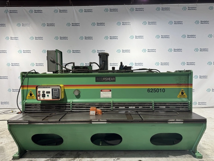 Used 1995 ACCURSHEAR ACCURPRESS 625010 Power Squaring Shears (Inch) Illinois US | Revelation Machinery #866612
