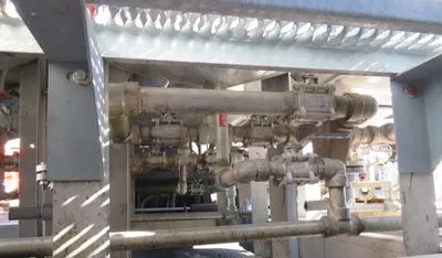 6 Bank Stainless Steel Tanks, capacity 118 liters