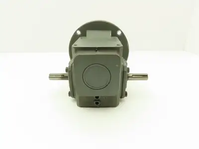 Dayton 4Z006C Worm Gearbox 10:1 Reducer 173rpm 3/4Hp 56C Dual Output
