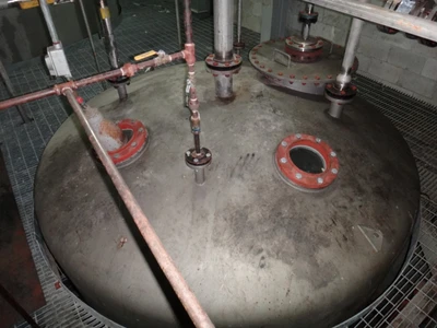 5,760 Gallon 304 Stainless Vertical Tank