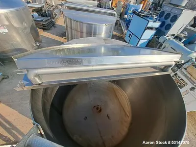 Used JV Northwest 1,300-Gallon Single-Wall Tank – 316 Stainless Steel