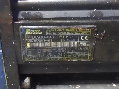 Used 2002 REXROTH MKD090B047GP1KN Motors (misc) Ohio US | HGR 24 #912632