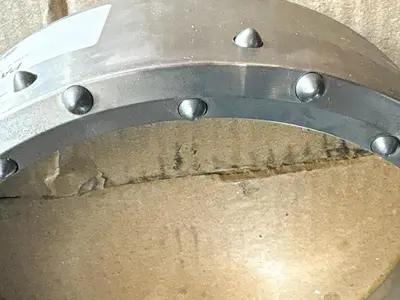 New | in-Stock AFTERMARKET 6" DUAL ROTARY SHOE – 22 BALLISTIC BUTTON ASSEMBLY Drilling Attachments Pennsylvania US | East West Machinery & Drilling #1418078