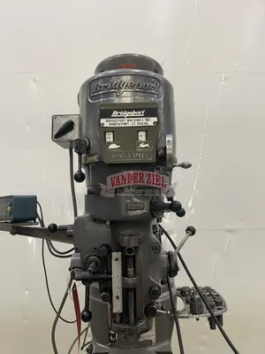 Bridgeport Series I Vertical-Knee Mill, 2 HP, 9" x 42" Table