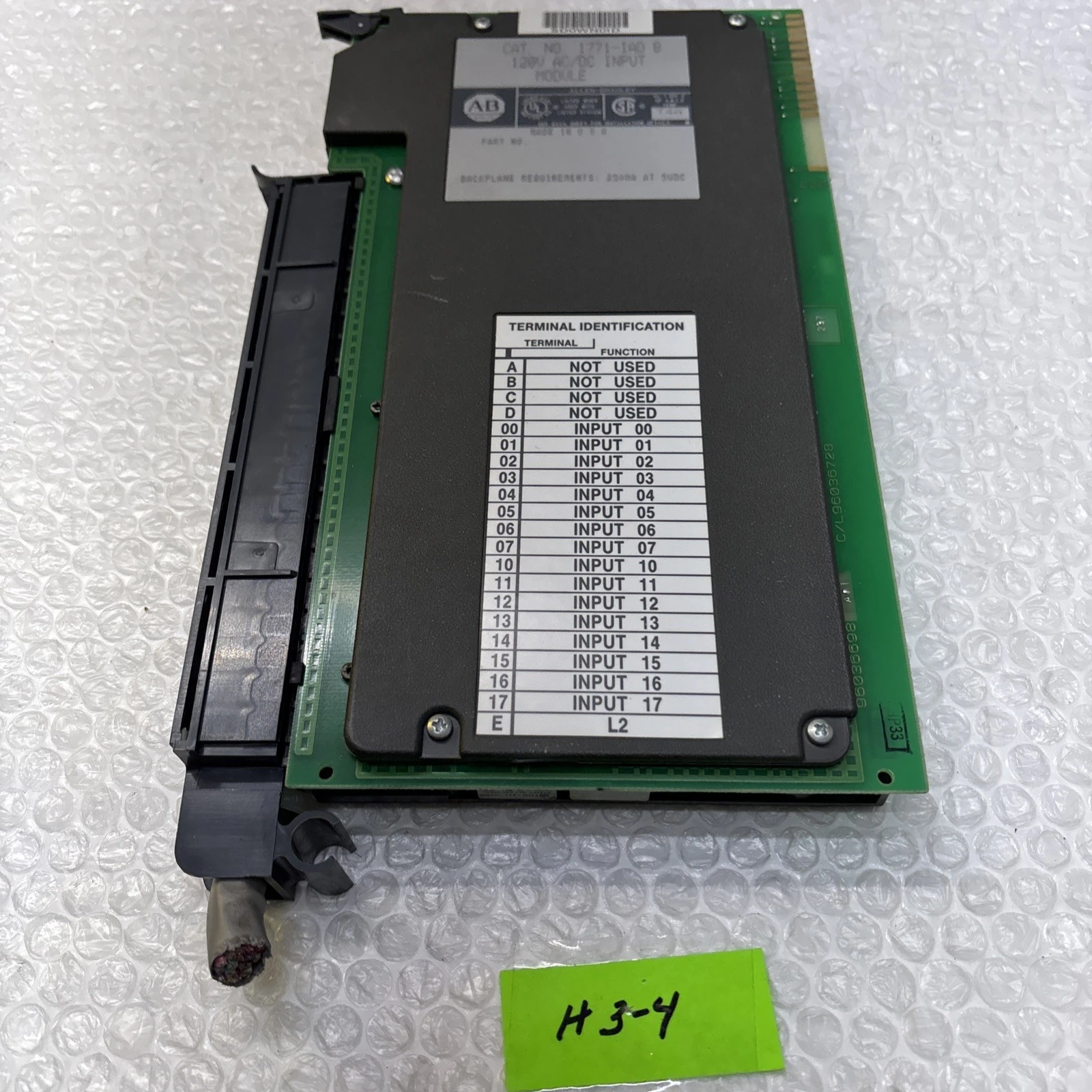 USED Allen Bradley 1771-IAD