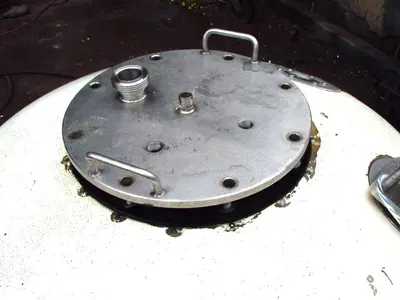 220 L S/S Enclosed Mixer