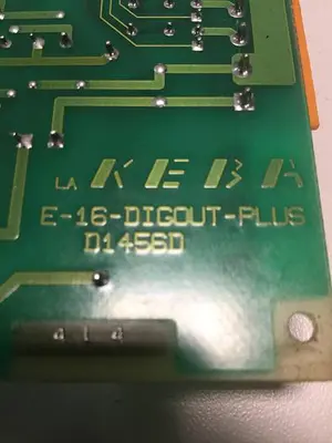 USED KEBA E-16-DIGOUT-PLUS D1456D