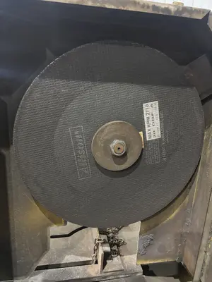 15 HP KALAMAZOO ABRASIVE CUTOFF SAW: STOCK #23739