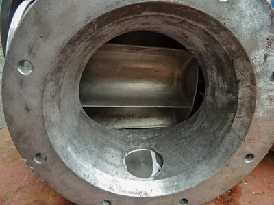 Niro SS Rotary Valve 200 mm dia