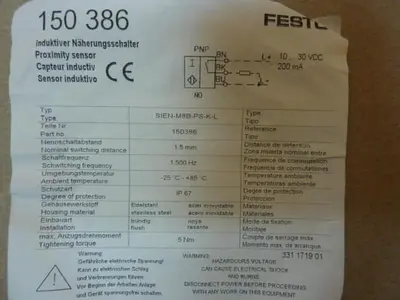 NEW FESTO SIEN-M8B-PO-S-L