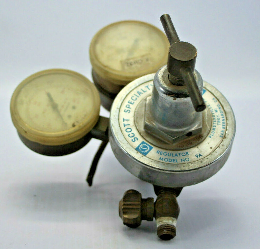 Used Scott Specialty Gases 9A Valves/Fittings California US | Davliegogo LLC #1710324