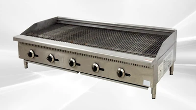 171-0445 60" 5-Burner Radiant Gas Broiler
