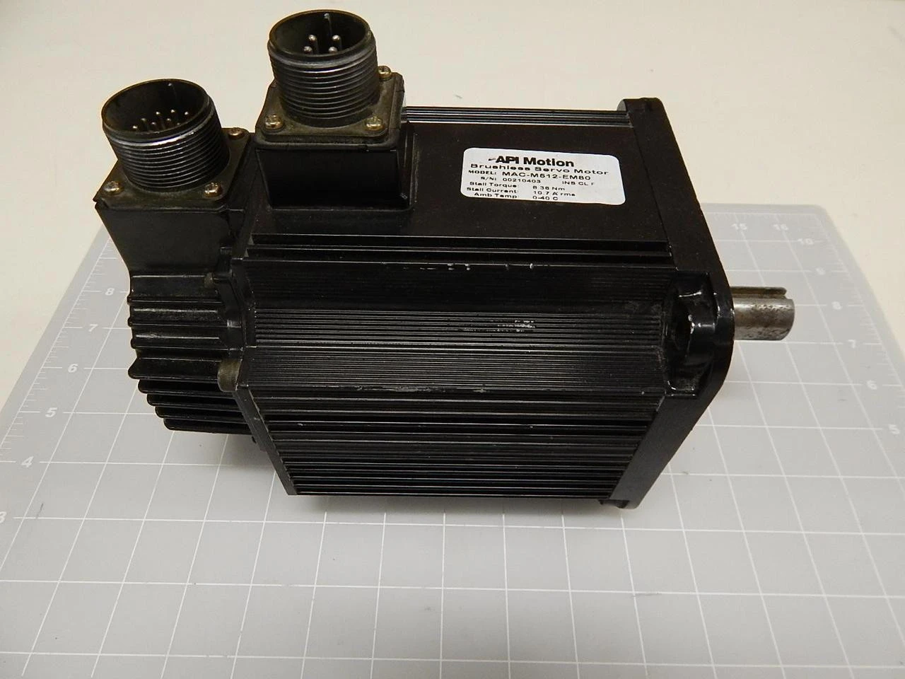 Used API MOTION _UNKNOWN_ Servo Motors | OCO Industrial #1607033