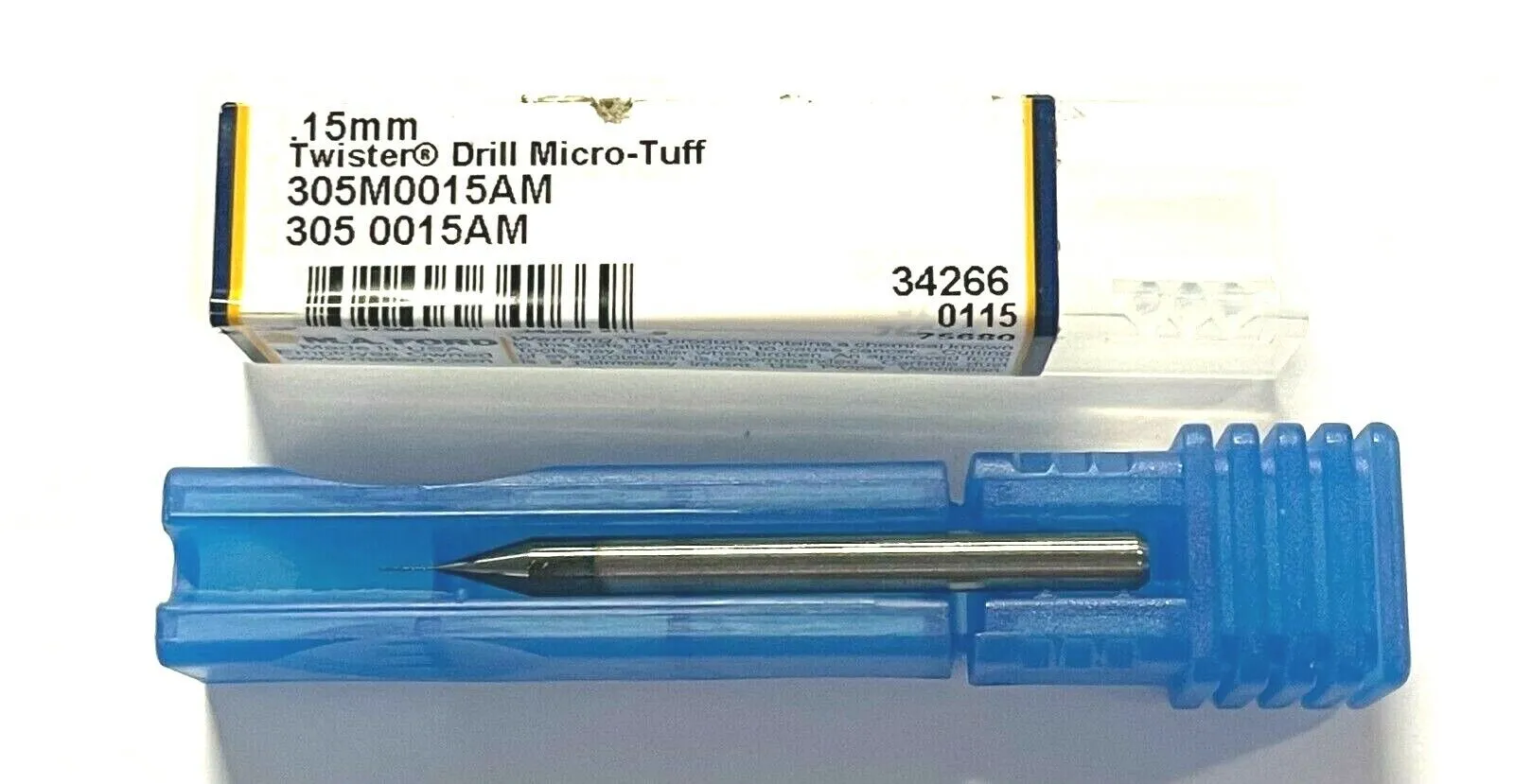 M.A. Ford 0.15mm Solid Carbide Drill 17xD Altima Micro Coating 135Â° USA Made