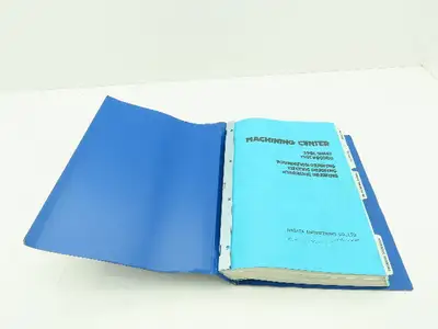 Niigata SPN63 CNC Machine Test Record Spec Sheet Manual  (1999)