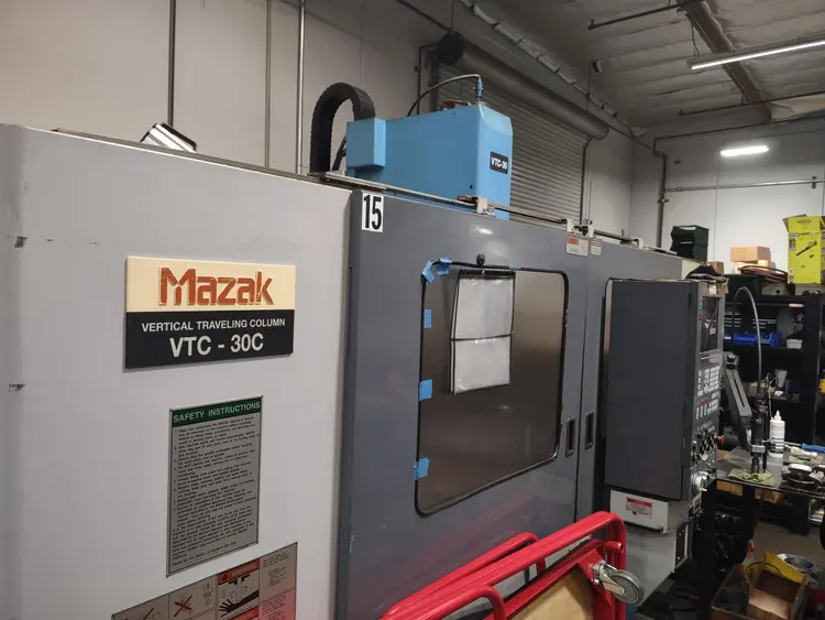 Used 1997 MAZAK VTC-30C Vertical Machining Centers California US | Machinery Network #454026