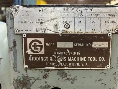 24" GIDDINGS & LEWIS Right Angle Head