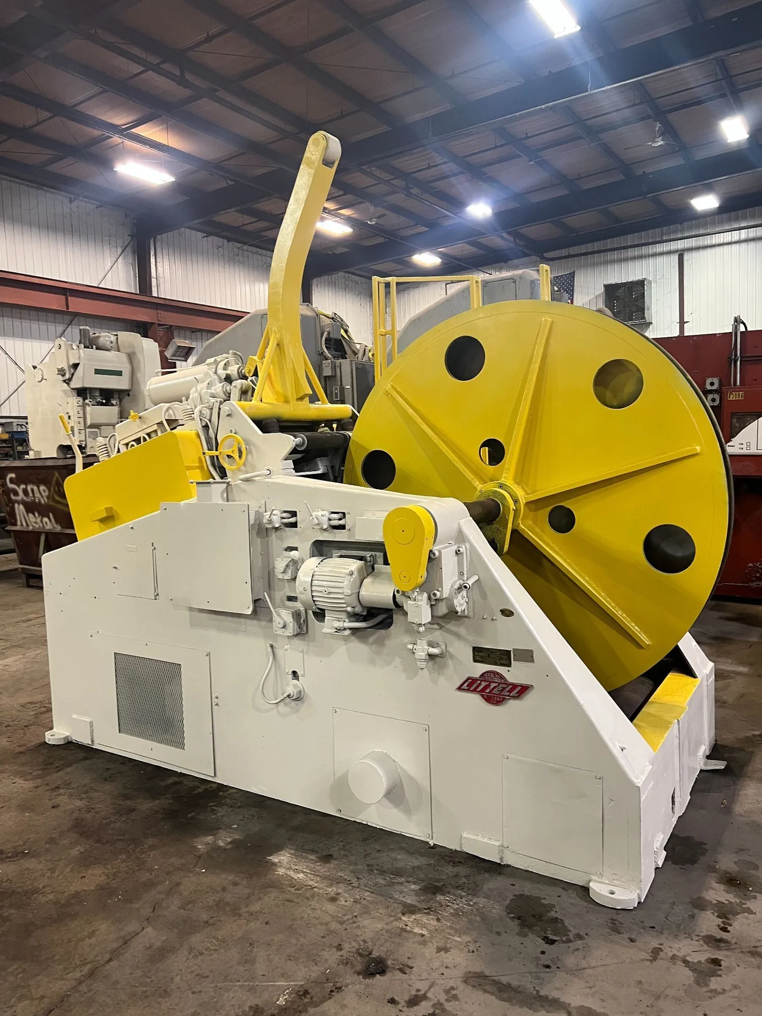 USED LITTELL 25,000LB X 30" X .187"