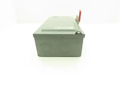 Cutler Hammer DG223N  Fusible Safety Disconnect Switch 100A 120/240VAC 2 Pole