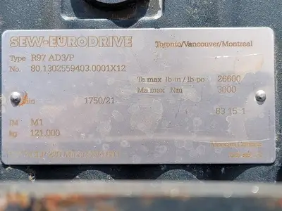 USED SEW-EURODRIVE R97 AD3/P