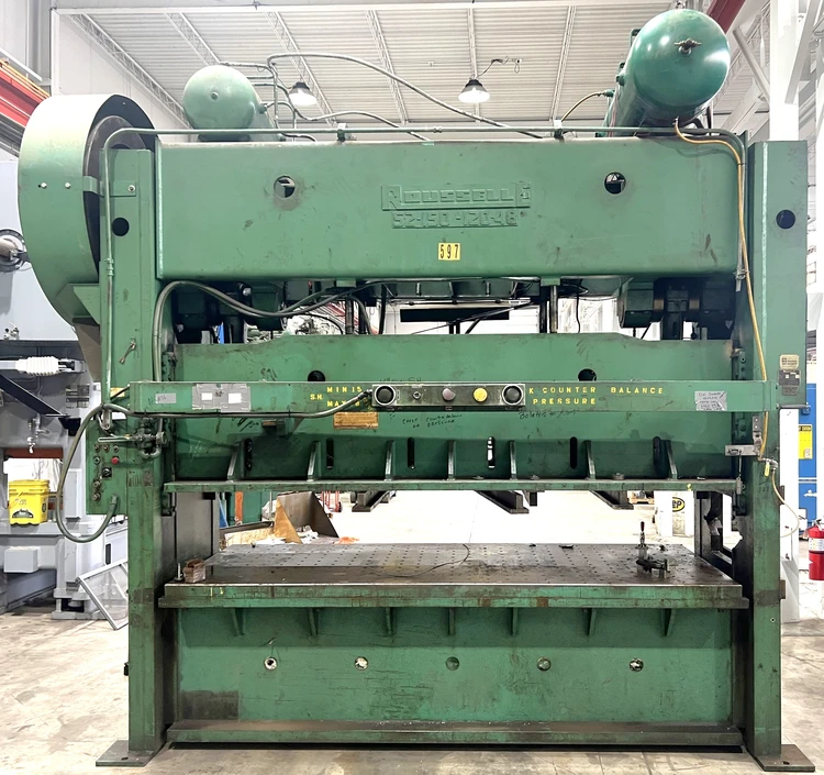 Used ROUSSELLE ROUSSELLE S2-150-120-48 PRESS Straight Side Presses | Alma Machinery #898741
