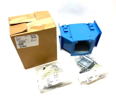USED HOFFMAN NVENT LAY-IN TEE FITTING, TOP OPEN HINGED COVER