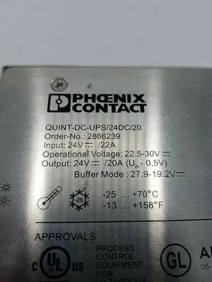 PHOENIX CONTACT QUINT-DC-UPS/24DC/20