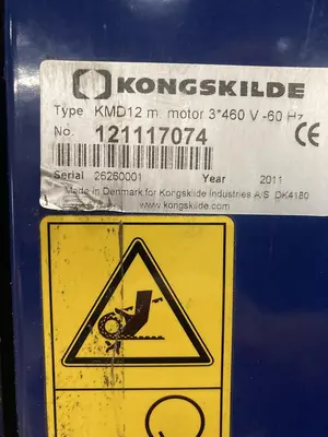2011 Kongskilde KMD 12 Shredder
