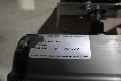 Flowserve Automax NXCLU2M1-18-00200, Positioner Actuator Ball Valve STOCK 5323