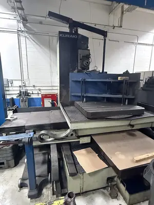Used 1988 KURAKI KBT-11WDX Horizontal Table Type Boring Mills Illinois US | Machinery Marketing International #378896