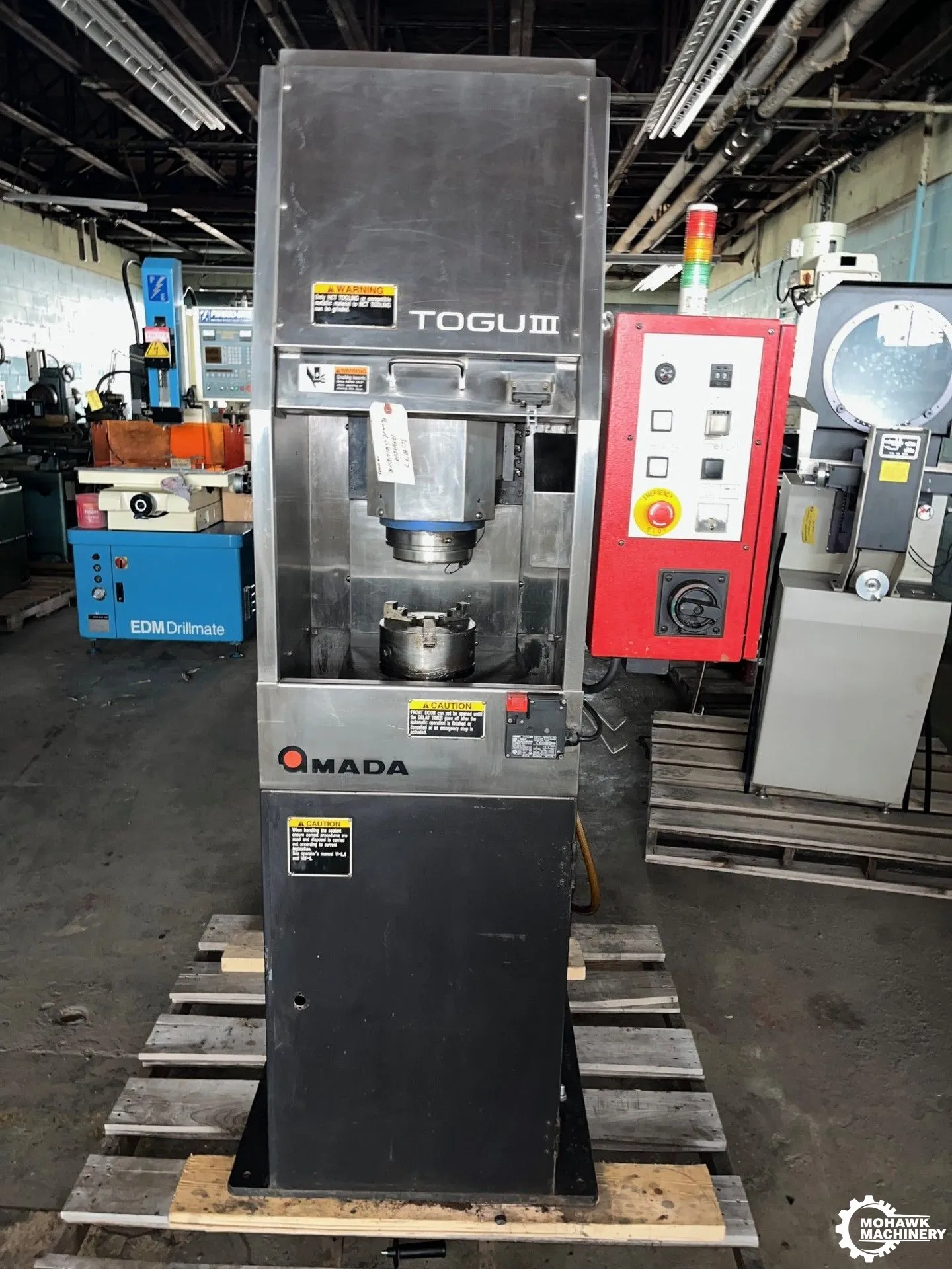 6.30” AMADA “TOGU-III-US” AUTOMATED TOOL GRINDER FOR PUNCH PRESS TOOLING